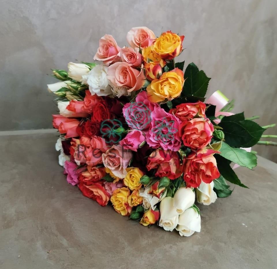 Букет цветов из: Розы в Куруше