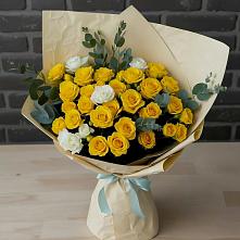 Букет цветов из:  Розы в Куруше