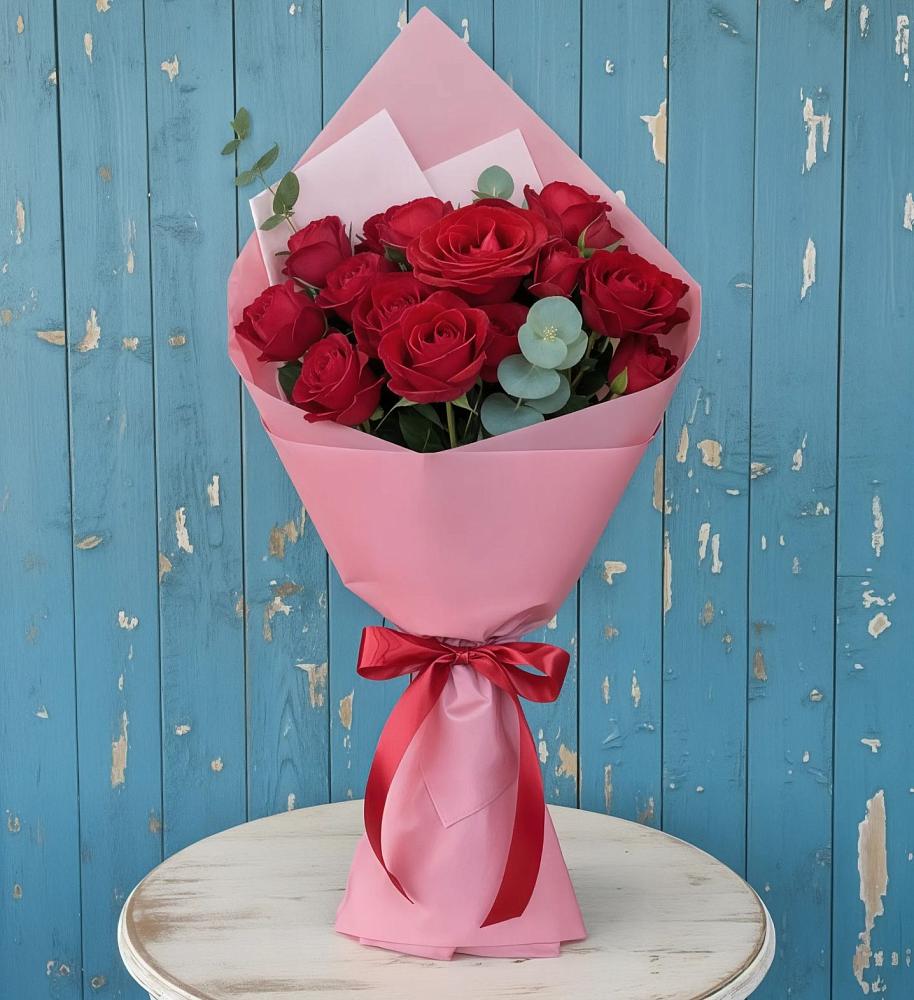 Букет цветов из: Розы в Куруше