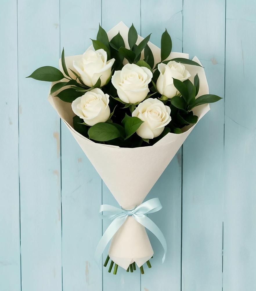 Букет цветов из: Розы в Куруше