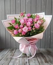 Букет Розовый кустик в Куруше