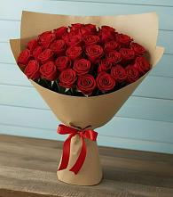 Букет Красные розы Милано в Куруше