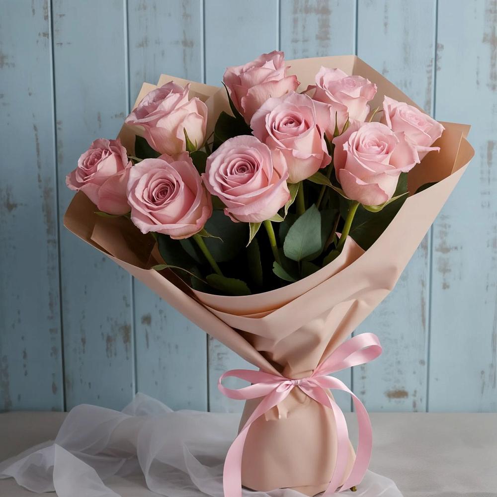 Букет цветов из: Розы в Куруше