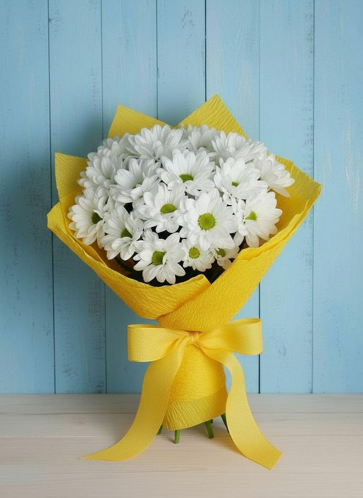 Букет цветов из: Хризантемы в Куруше