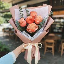 Букет цветов из:  Розы в Куруше