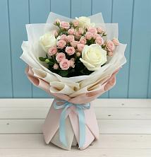 Букет цветов из:  Розы в Куруше