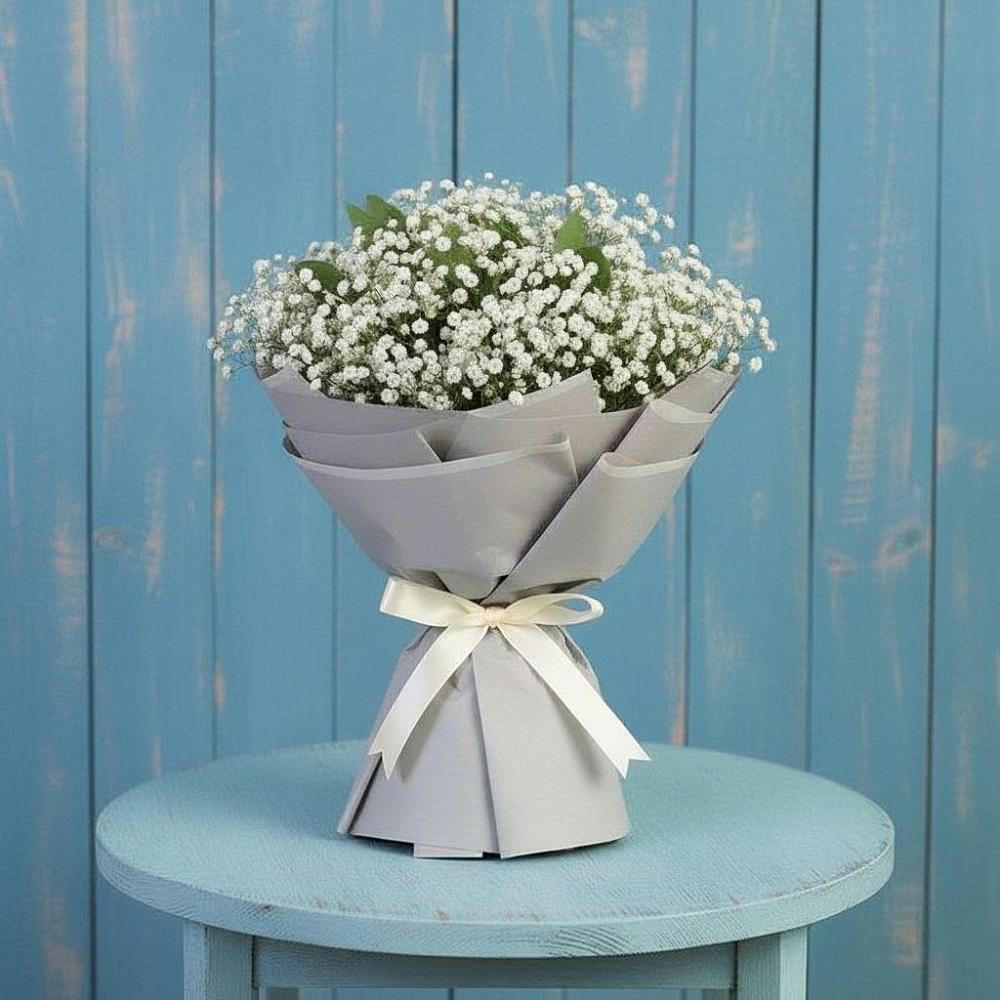 Букет цветов из: Гипсофила в Куруше