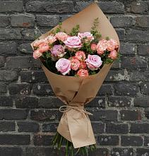 Букет цветов из:  Розы #REPLACE_PRED# Куруше