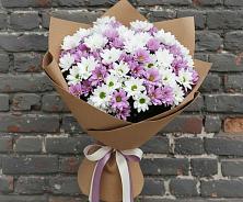 Букет цветов из:  Хризантемы #REPLACE_PRED# Куруше