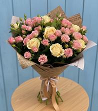 Букет цветов из:  Розы в Куруше
