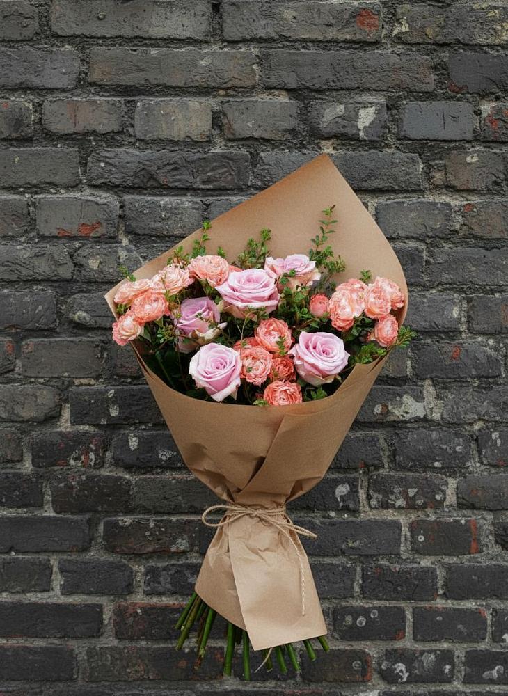 Букет цветов из: Розы в Куруше