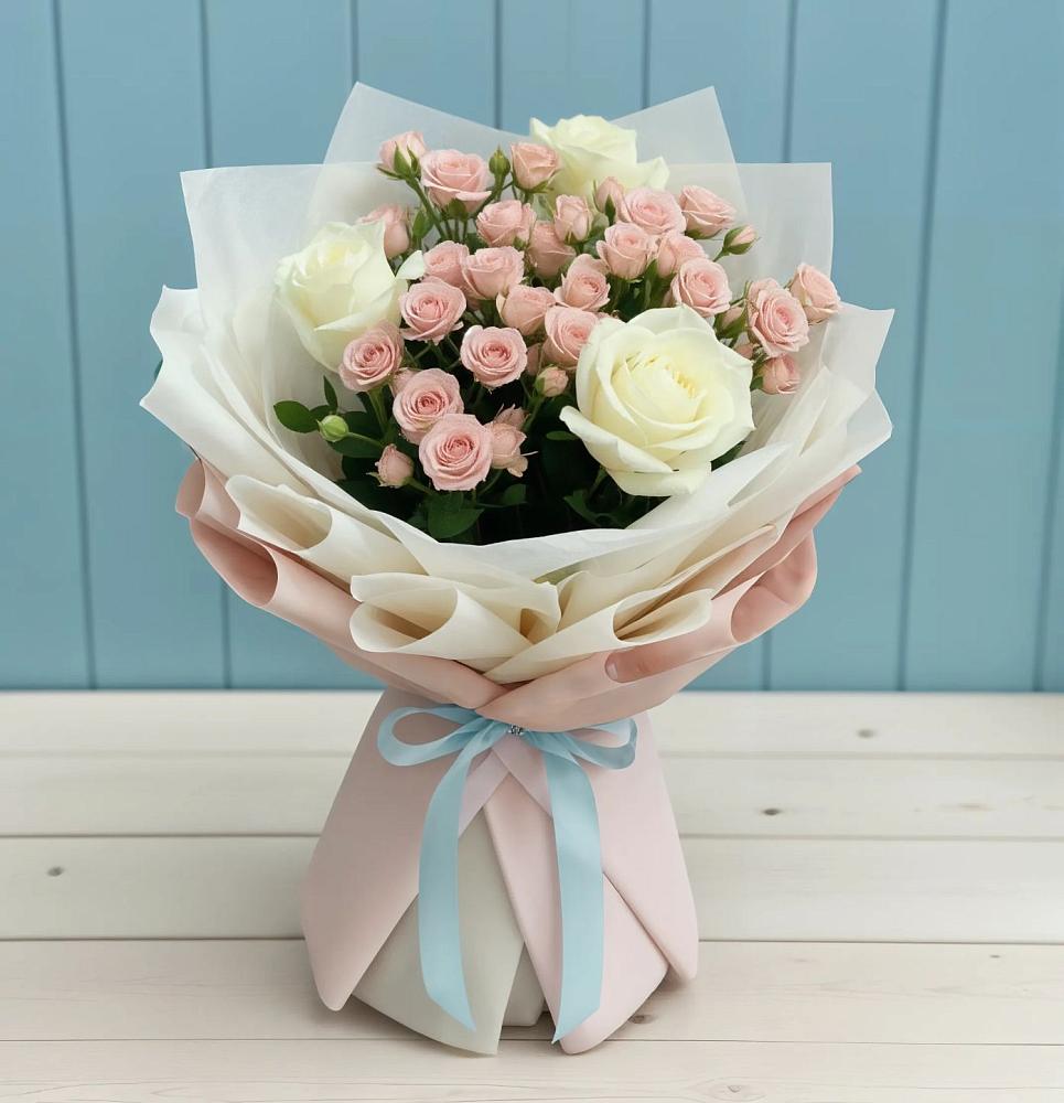 Букет цветов из: Розы в Куруше